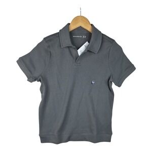 New abercrombie kids Gray Polo‎ Size 13/14